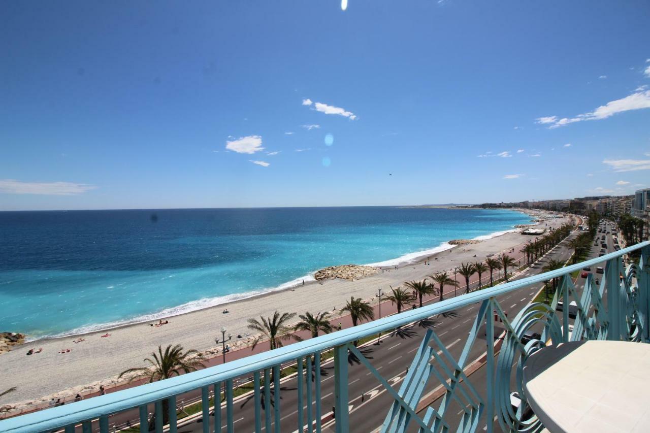 Nice Booking - Electra Vue Mer Balcon Dernier Etage Екстериор снимка